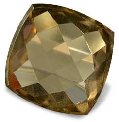 PROMINENT!!! Genuine NATURAL SMOKY QUARTZ - 18.78ct - Classic Bright Smoky Champagne - BRAZIL