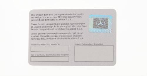 MERCEDES-BENZ***Branded Sunglasses - Carl Zeiss Lenses - Made in Italy - R1 Start with NO Reserve