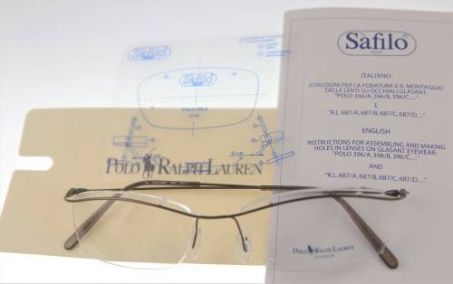 POLO by RALPH LAUREN Optical Frame - Titanium - Made in Italy - R1 Start with NO Reserve