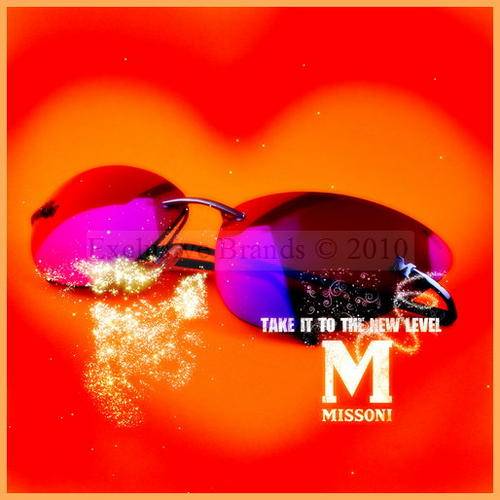**R2,499.00** MISSONI AUTHENTIC LADIES RIMLESS SUNGLASSES - ONLY FEW LEFT ~BRAND NEW~