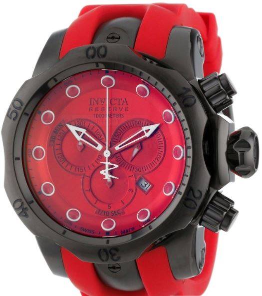 INVICTA  RED  CHRONOGRAGH  MENS WATCH  BLOWOUT  SALE!!!!!!!!!!BARGAIN!!!!! RETAIL  R4995