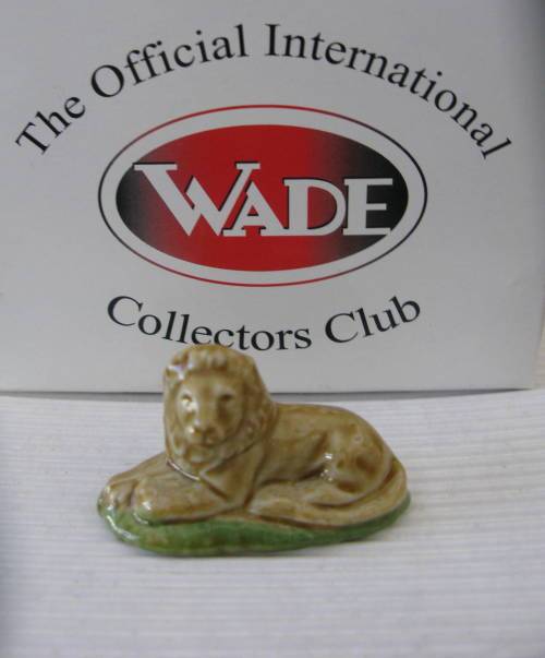 Wade Lion from Whimsies Reissue Set A 1998 to 2000