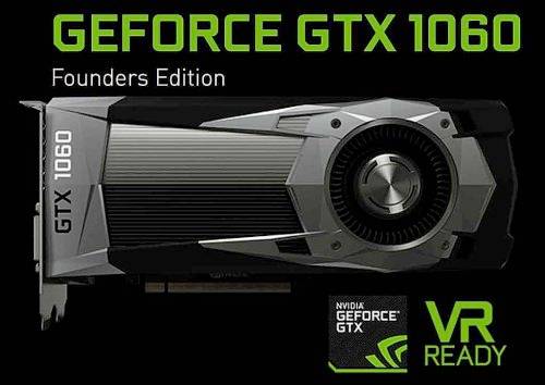 GTX 1060 6GB FOUNDERS EDITION