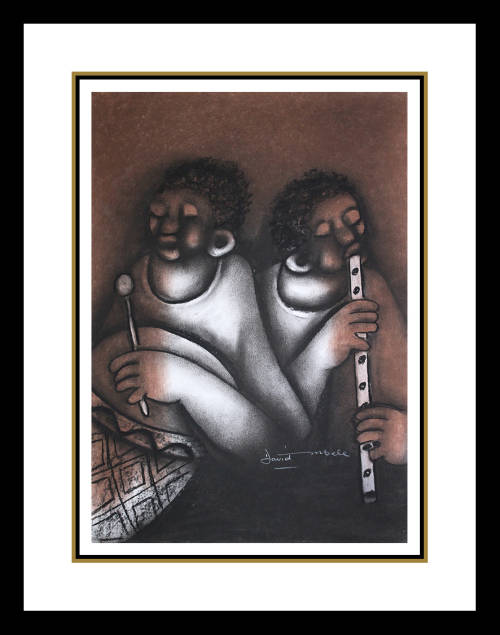 David Mbele - Illustrated Artwork - SOWETO GOLD !!