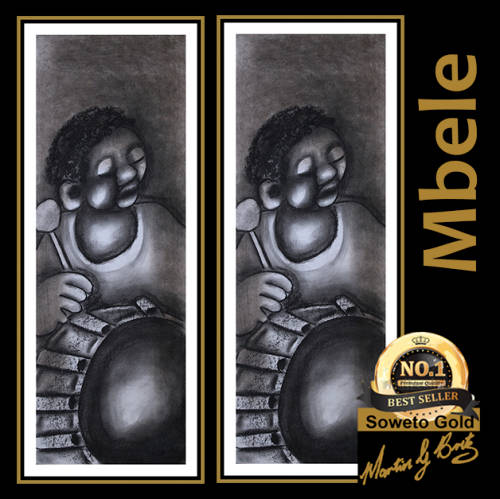 David Mbele - Illustrated Artwork - SOWETO GOLD !!