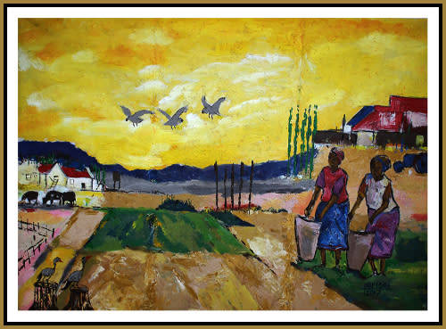 Tarizai Munsvhenga ~ NO RESERVE !! RESIDENT ARTIST 2016 !!