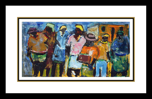 Joe Maseko - Old Master - Illustrated Artwork - HIGHLY RECOMMENDED !!