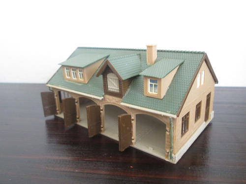 N Scale Fire Station Garage