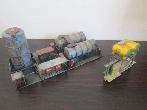 HO Scale Diesel Depot & Diesel Tanks
