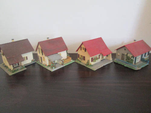 HO Scale 4 Building Lot