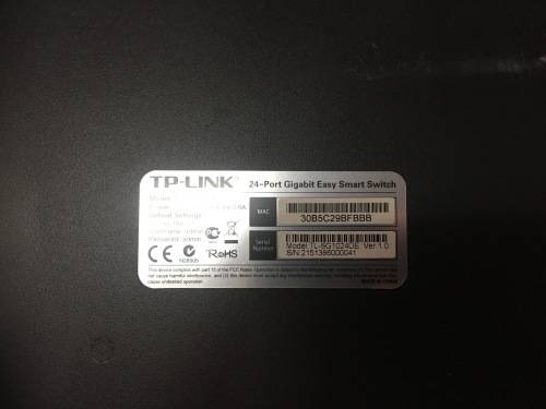 TP-Link 24-Port Gigabit Easy Smart Switch