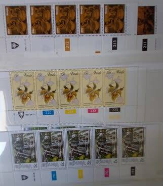 Venda 1979-88 Cly Blks / Strips in one album, VF UM