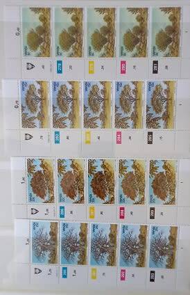 Venda 1979-88 Cly Blks / Strips in one album, VF UM