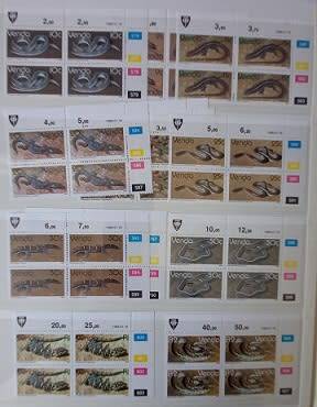 Venda 1979-88 Cly Blks / Strips in one album, VF UM