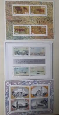 RSA, SWA & Homelands mixed Cyl Blks + M/Sheets MM (in margins) & UM