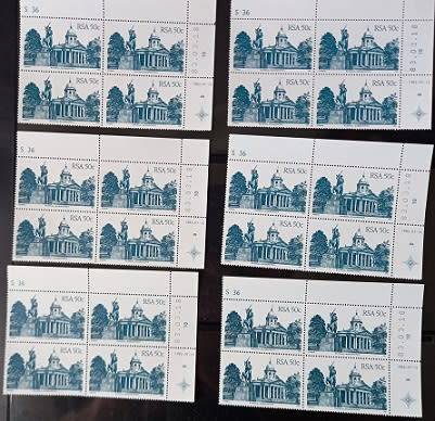 RSA 3rd, 4th & 5th Defin Cyl Blks some with many duplicates, VF UM