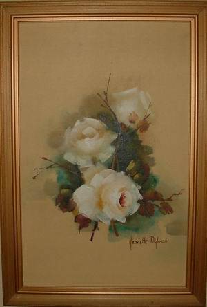Jeanette Dykman - "Flowers"Starting @R1