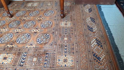 Persian rug Stunning Beshiri Bokhara gold