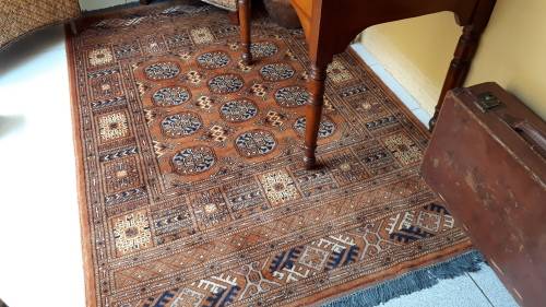 Persian rug Stunning Beshiri Bokhara gold