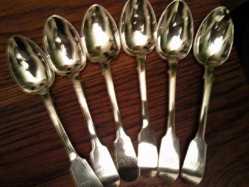 EDINBURG SOTTISH SILVER SPOONS 100 grams
