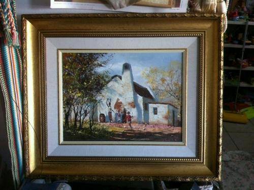 Hennie Griesel stunning oil on board 40 X 30 cm low start