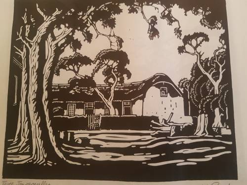 Pierneef photo lithographs x5.unframed