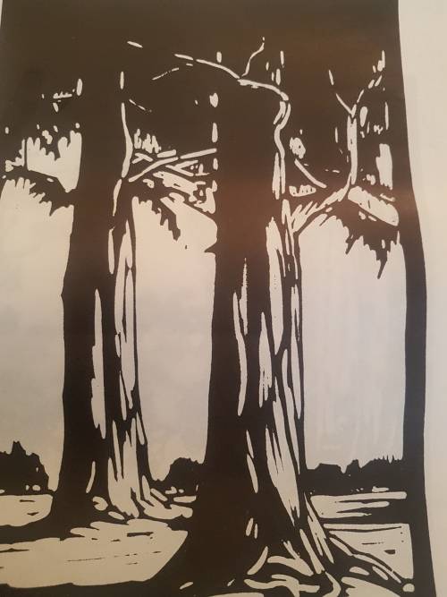 Pierneef photo lithographs x5.unframed