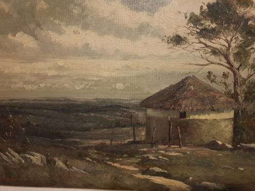 Chris Tugwell oil on board