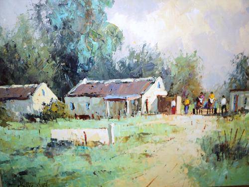 PHILLIP BRITZ OIL 60 CM X 45 CM LOW START