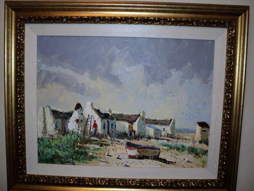 PHILLIP BRITZ OIL 60 CM X 44 CM LOW START