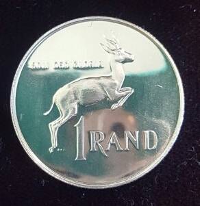 SR1 - 1970 SILVER PROOF ONE RAND .
