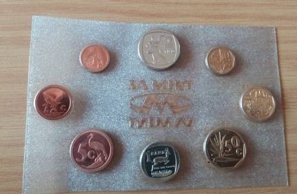 1993 SA MINT COIN SET (UNC) -  25 Years old! AS ISSUED BY SA MINT. NOT MANY LEFT.