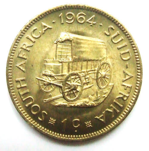 VERY SCARCE ** Excellent condition *** 1964 ONE CENT (SEALED IN ZIPLOCK BAGS). 5 AVAILABLE.