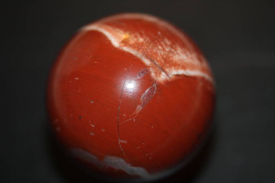 Rare Red Jasper Ball