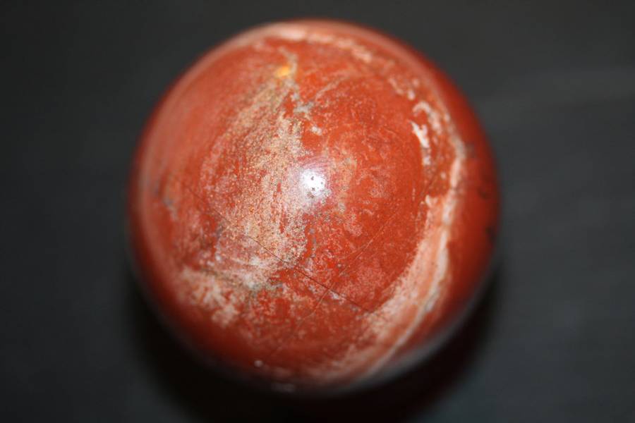 Rare Red Jasper Ball