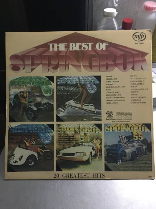 The Best Of Springbok(1981) VG+/VG+