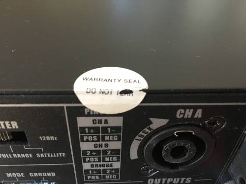 Hybrid Professional amplifier (B-1200)