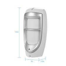 Wired PIR Motion Sensor  Passive Infrared Detector Dual PIR Detector Outdoor Weather Proof for
