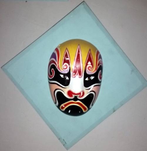 Hand Draw Chinese Peking Opera Mask 01