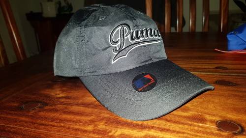 puma major leagir baseball cap --black