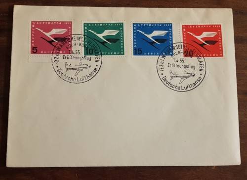 1947-1989 Germay stamps FDC or postal covers total 42 covers