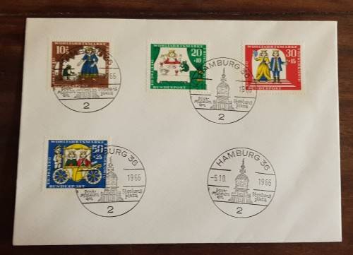 1947-1989 Germay stamps FDC or postal covers total 42 covers