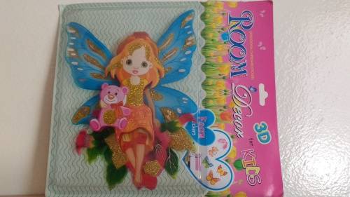 Fairy Room Decor  3-D Sticker Set x5