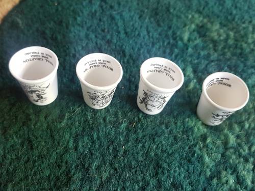 Royal Grafton Zodiac sign thimble set
