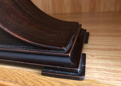 ANTIQUE ANSONIA MANTLE CLOCK, WORKING, CIRCA 1920