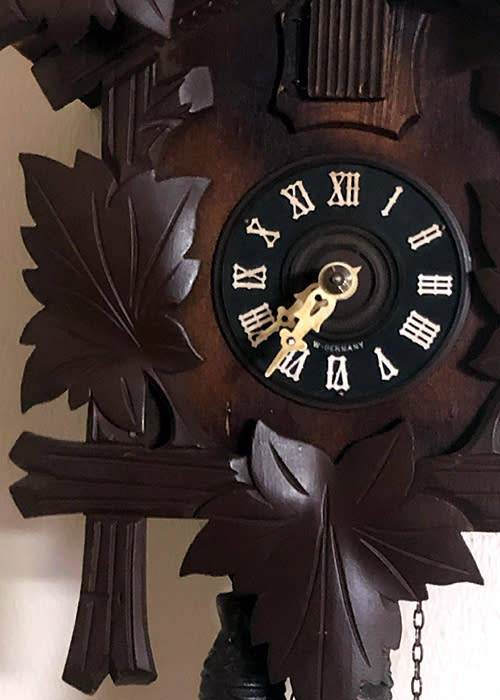 CUCKOO CLOCK FROM THE BLACK FOREST, WORKING