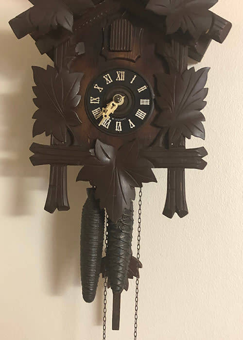CUCKOO CLOCK FROM THE BLACK FOREST, WORKING
