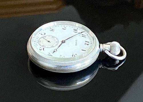 ANTIQUE CYMA TAVANNES POCKET WATCH CA 1930