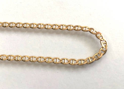 9 CT SOLID GOLD NECKLACE CHAIN, ITALIAN MADE, LIKE NEW