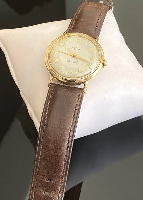 Vintage Tosca Automatic Men`s Wrist Watch c 1950, Working